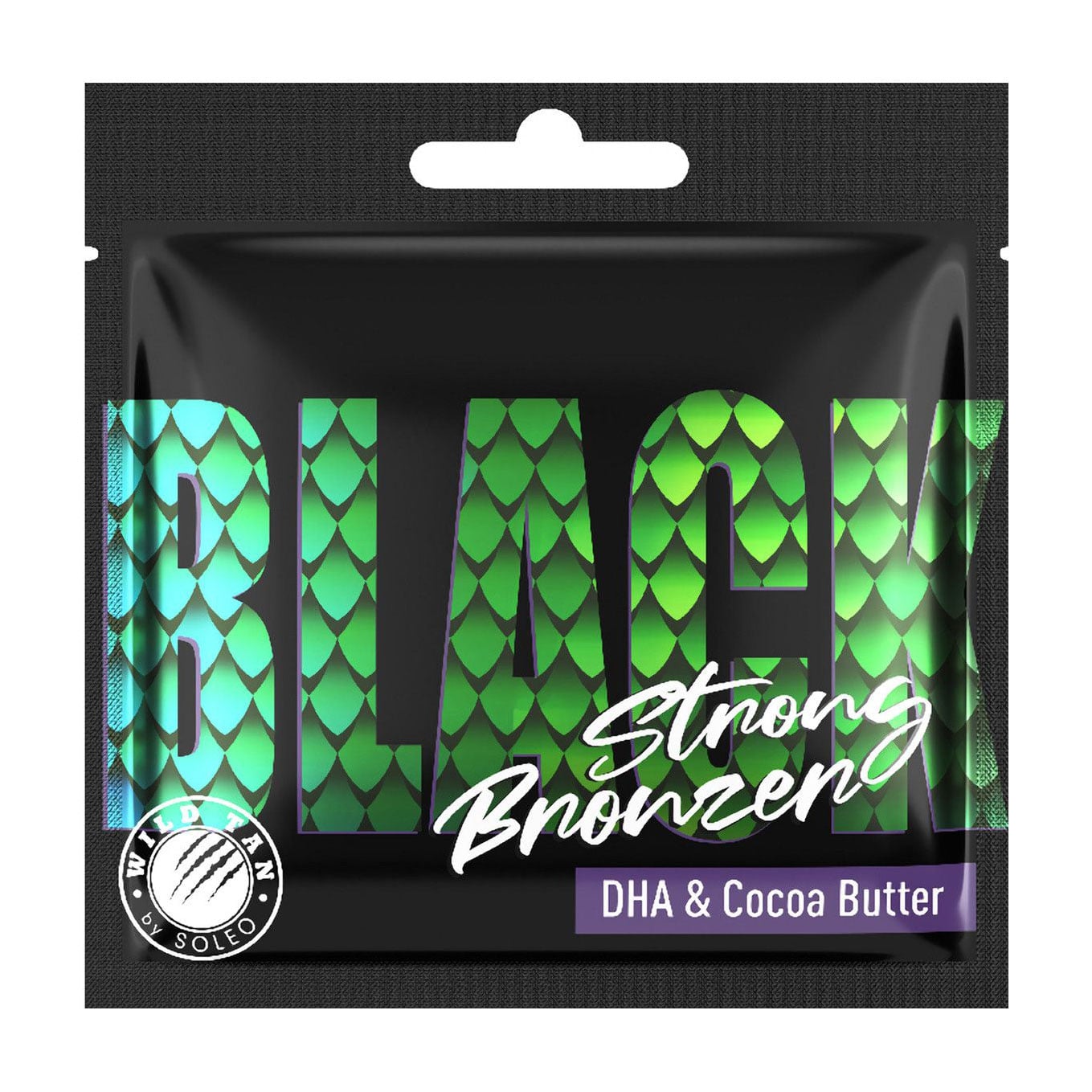 Бронзатор для засмаги Wild Tan Black Strong Bronzer з DHA та маслом какао, 15 мл (саше)